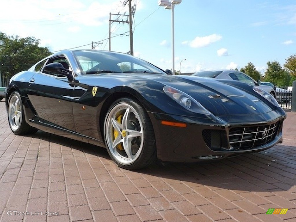 Nero (Black) 2009 Ferrari 599 GTB Fiorano Standard 599 GTB Fiorano Model Exterior Photo #54530753