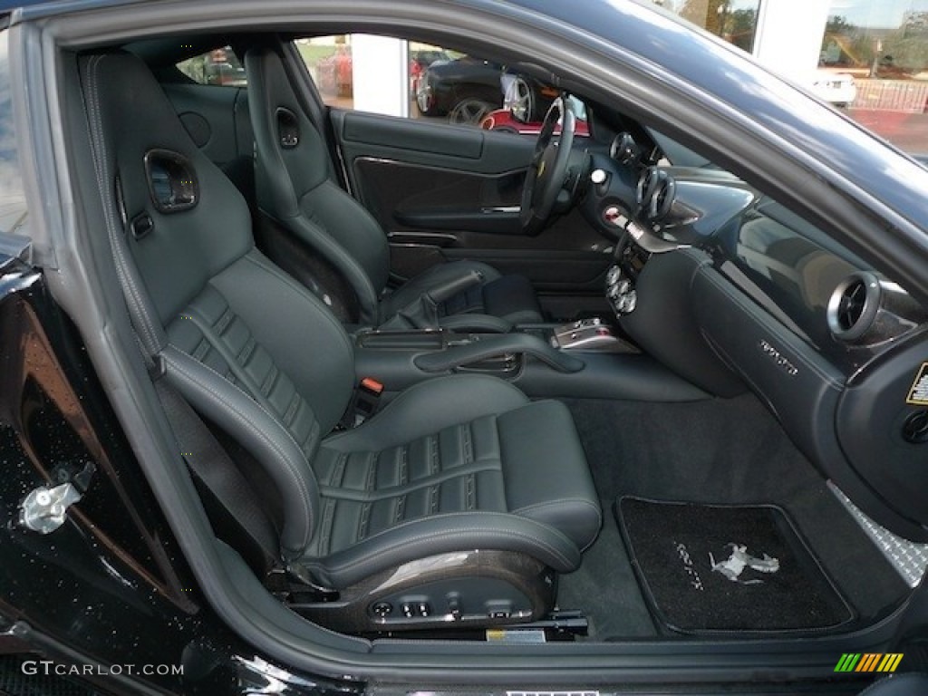 Black Interior 2009 Ferrari 599 GTB Fiorano Standard 599 GTB Fiorano Model Photo #54530924