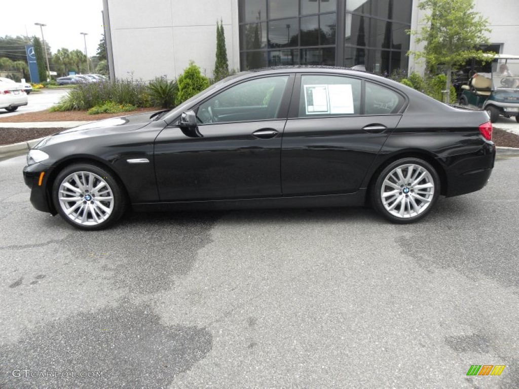 Jet Black 2011 BMW 5 Series 550i Sedan Exterior Photo #54531281