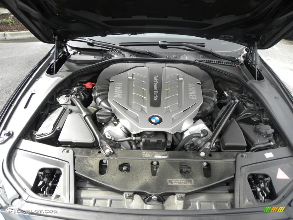 2011 BMW 5 Series 550i Sedan 4.4 Liter TwinPower Turbocharged DFI DOHC 32-Valve VVT V8 Engine Photo #54531380