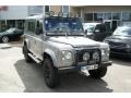 1985 Dark Silver Land Rover Defender 110 Hardtop Right Hand Drive  photo #11