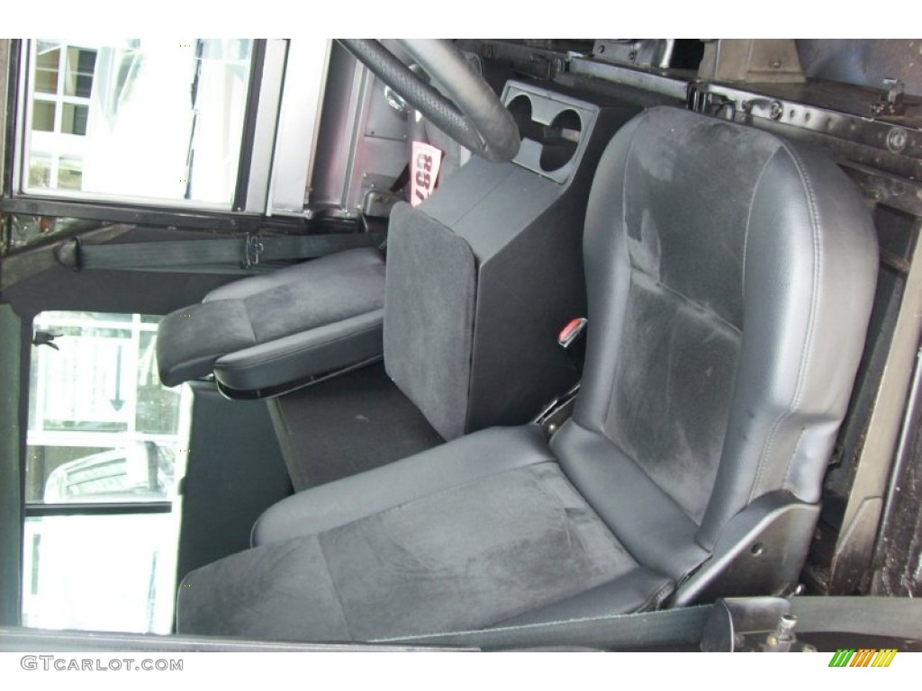 Black Interior 1985 Land Rover Defender 110 Hardtop Right Hand Drive Photo #54531437