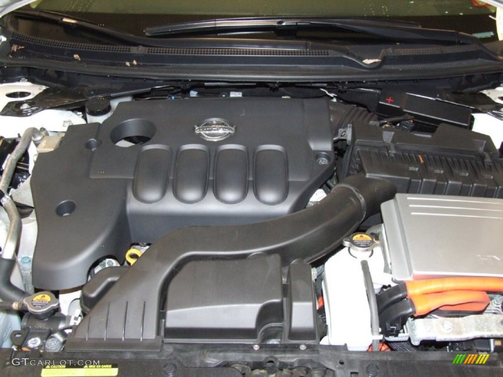 2010 Nissan Altima Hybrid 2.5 Liter GDI DOHC 16-Valve CVTCS 4 Cylinder Gasoline/Electric Hybrid Engine Photo #54532055