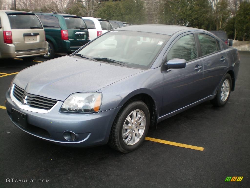 2008 Galant ES - Still Blue Pearl / Gray photo #1