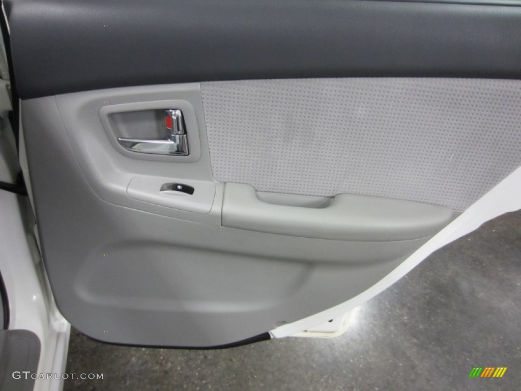 2007 Spectra EX Sedan - White / Gray photo #18