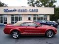 2005 Redfire Metallic Ford Mustang V6 Premium Convertible  photo #1