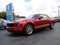 2005 Redfire Metallic Ford Mustang V6 Premium Convertible  photo #4