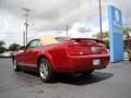 2005 Redfire Metallic Ford Mustang V6 Premium Convertible  photo #6