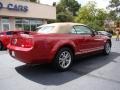 2005 Redfire Metallic Ford Mustang V6 Premium Convertible  photo #8