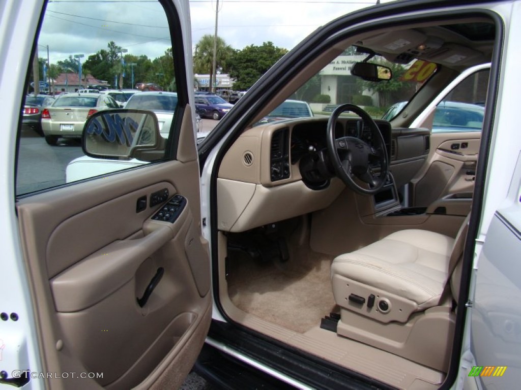 2005 Tahoe LT - Summit White / Tan/Neutral photo #9