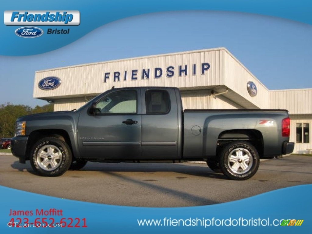 Blue Granite Metallic Chevrolet Silverado 1500