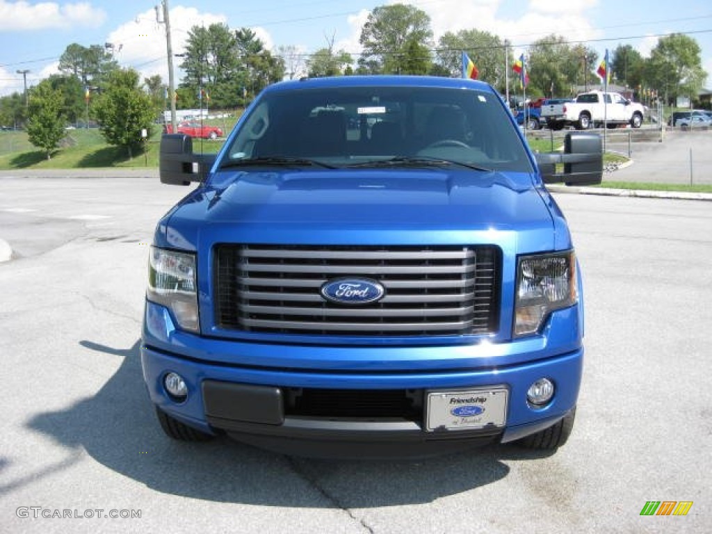 2011 F150 FX2 SuperCrew - Blue Flame Metallic / Black photo #3