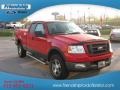 2005 Bright Red Ford F150 FX4 SuperCab 4x4  photo #4