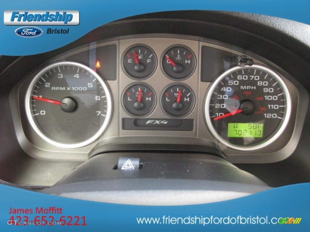 2005 F150 FX4 SuperCab 4x4 - Bright Red / Black photo #30