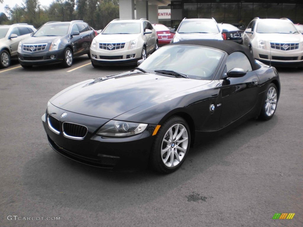 Jet Black 2006 BMW Z4 3.0i Roadster Exterior Photo #54537271