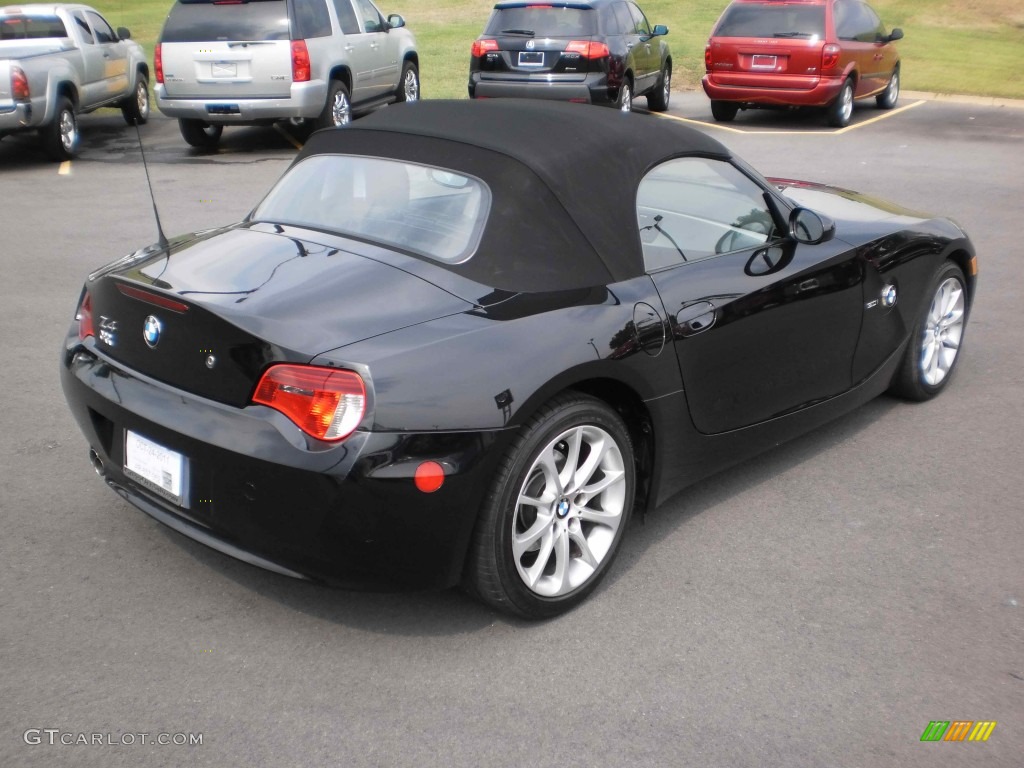 Jet Black 2006 BMW Z4 3.0i Roadster Exterior Photo #54537343