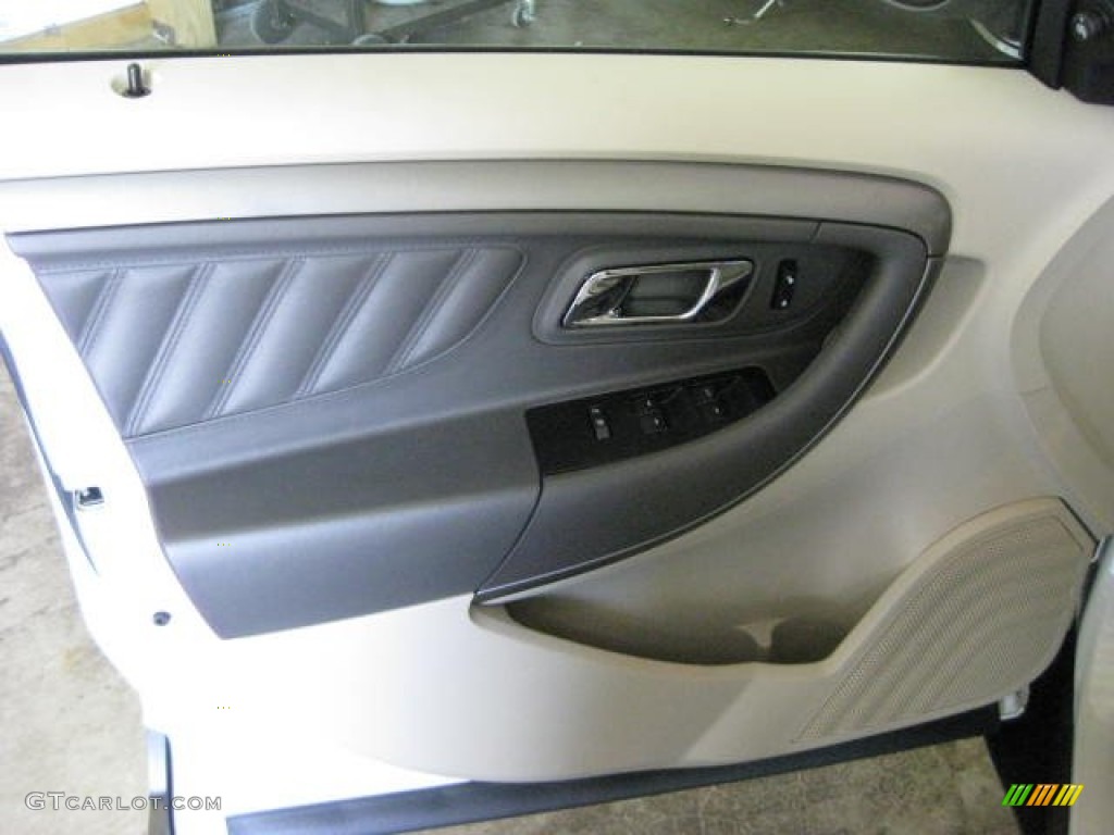 2012 Ford Taurus SE Light Stone Door Panel Photo #54537628