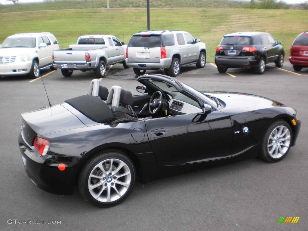 Jet Black 2006 BMW Z4 3.0i Roadster Exterior Photo #54537700