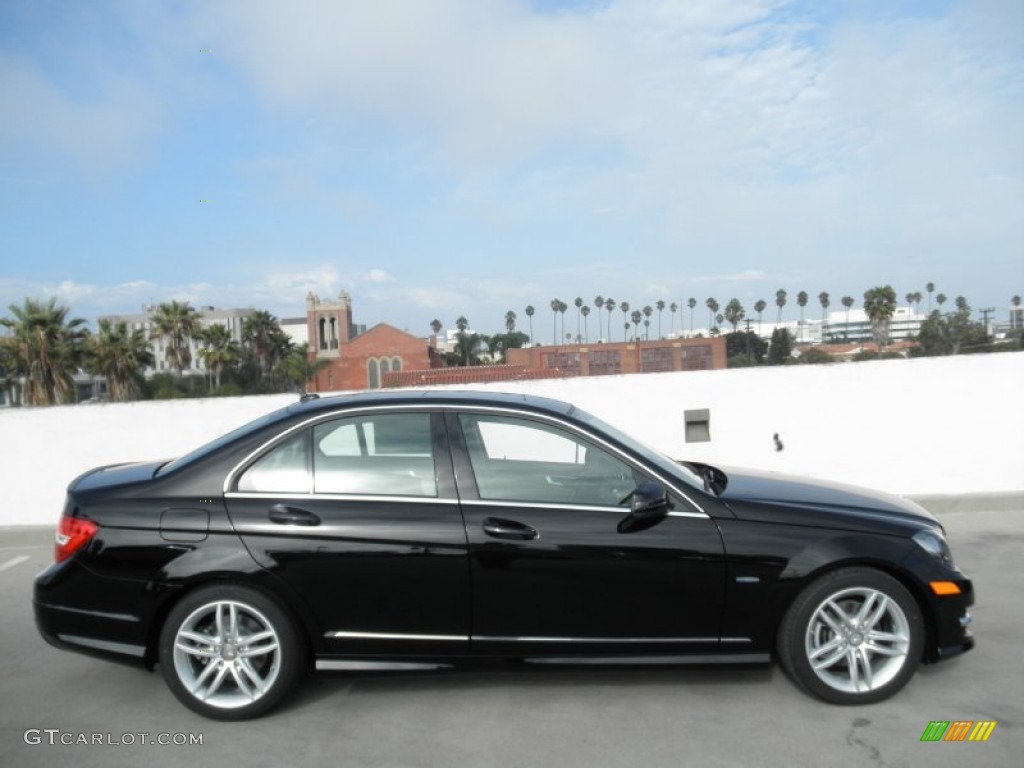 Black 2012 Mercedes-Benz C 250 Sport Exterior Photo #54538195