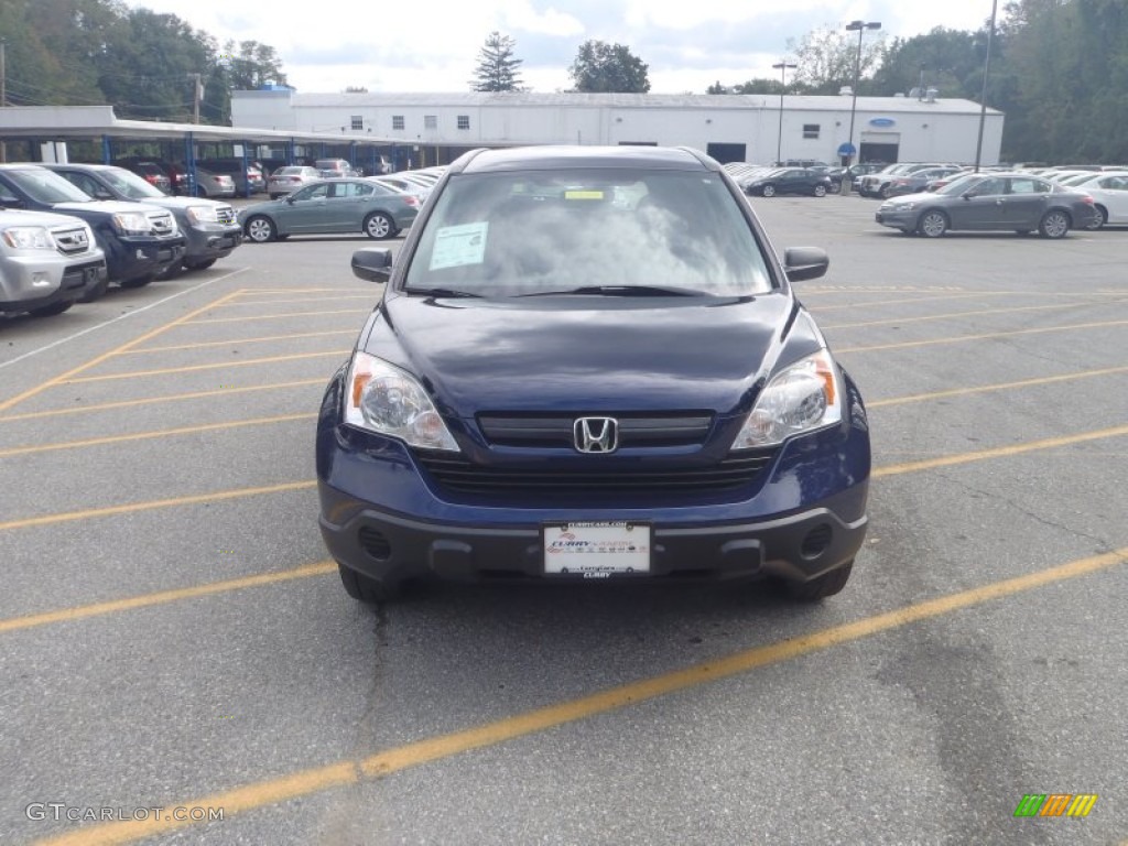 2009 CR-V LX 4WD - Royal Blue Pearl / Black photo #3