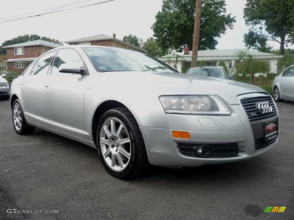 Light Silver Metallic 2005 Audi A6 3.2 quattro Sedan Exterior Photo #54539319