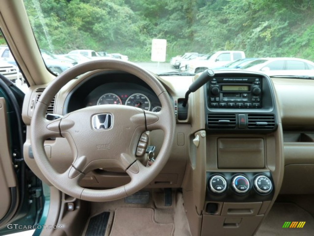 2002 Honda CR-V EX 4WD Saddle Dashboard Photo #54539385