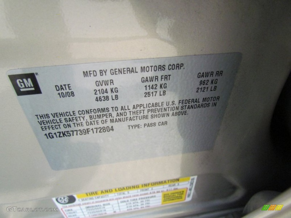 2009 Malibu LTZ Sedan - Gold Mist Metallic / Cocoa/Cashmere photo #12