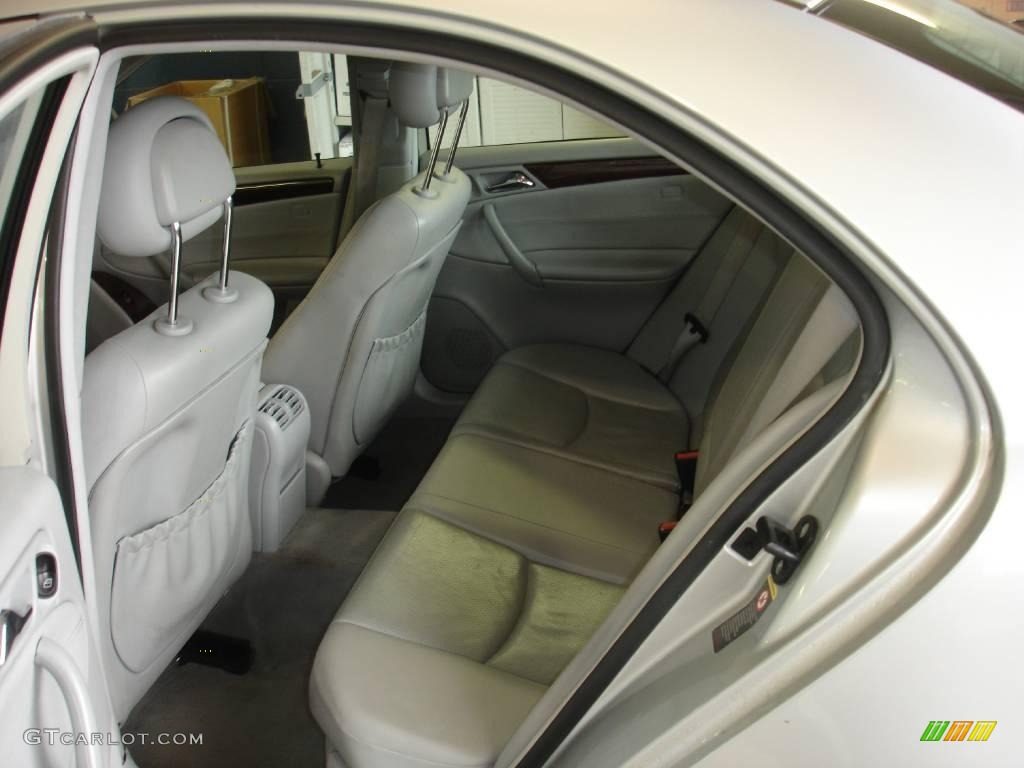 2001 C 320 Sedan - Brilliant Silver Metallic / Ash photo #2