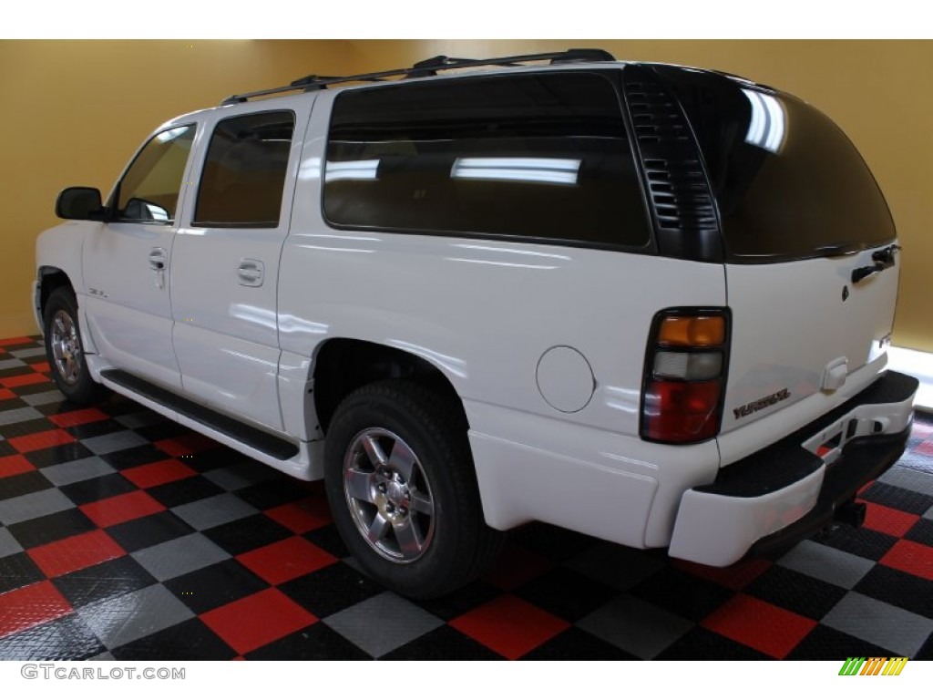 2004 Yukon XL Denali AWD - Summit White / Sandstone photo #3