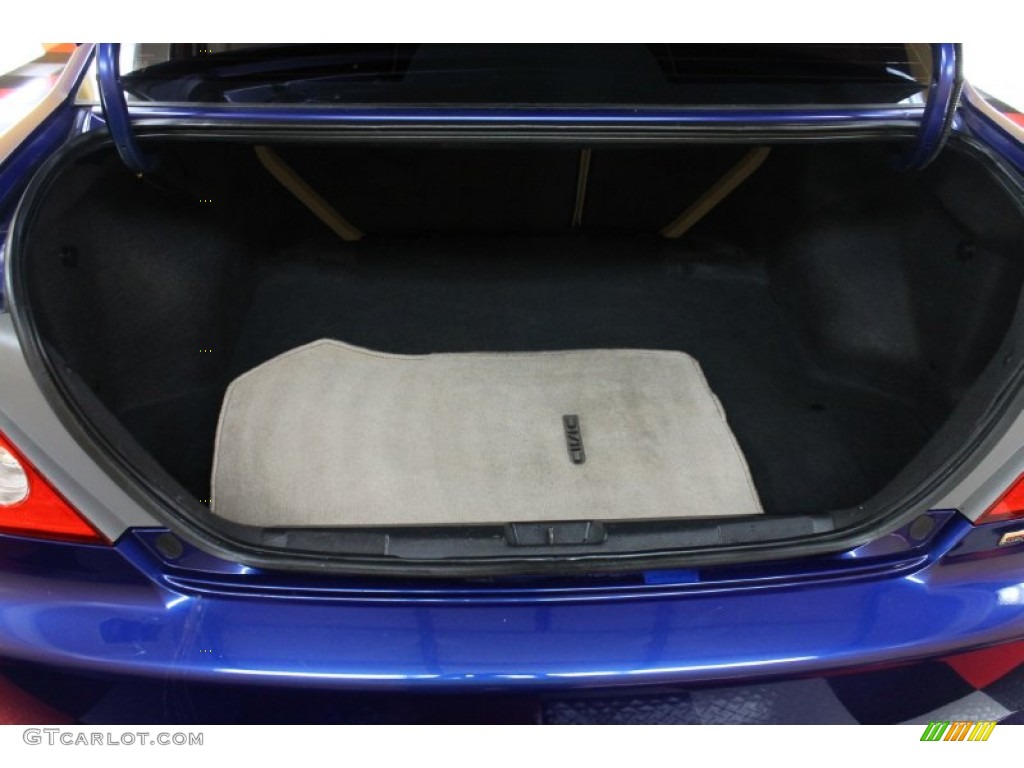 2005 Civic EX Coupe - Fiji Blue Pearl / Ivory photo #13