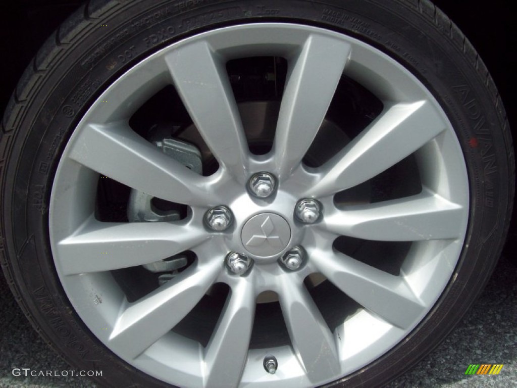 2011 Mitsubishi Lancer Sportback RALLIART AWD Wheel Photo #54542772