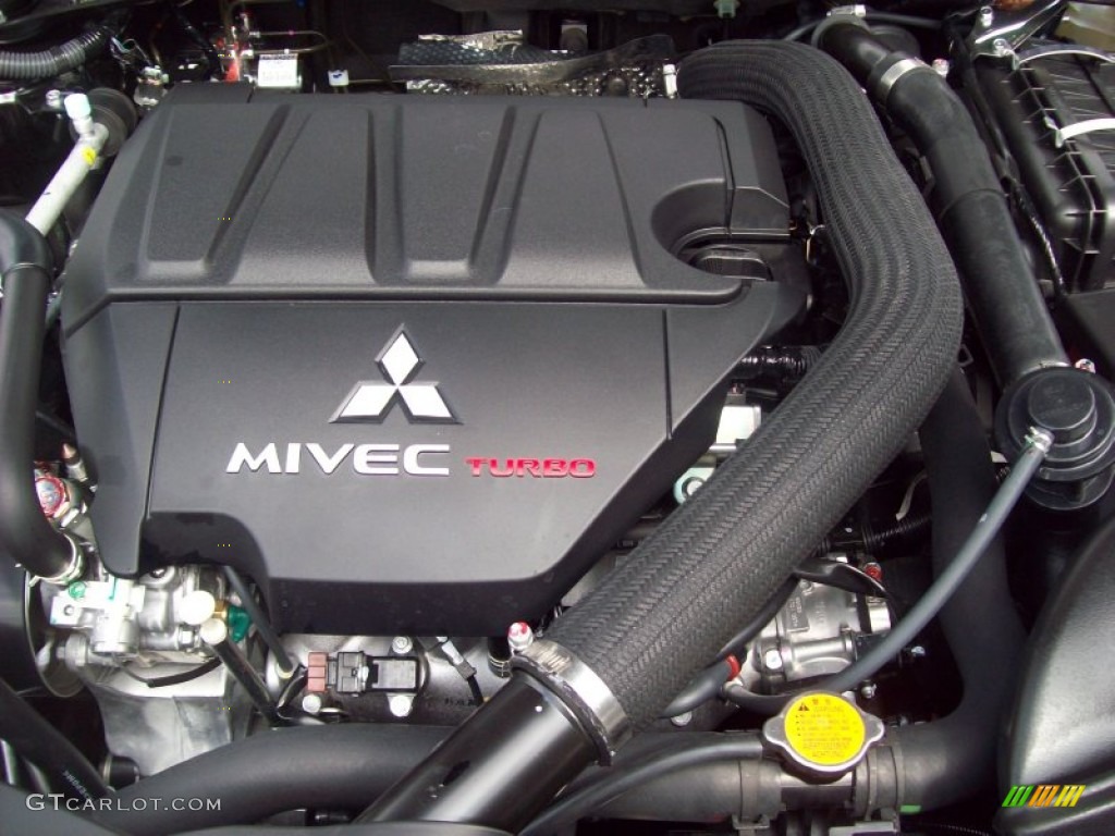 2011 Mitsubishi Lancer Sportback RALLIART AWD 2.0 Liter Turbocharged DOHC 16-Valve MIVEC 4 Cylinder Engine Photo #54542778