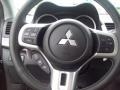 Black 2011 Mitsubishi Lancer Sportback RALLIART AWD Steering Wheel