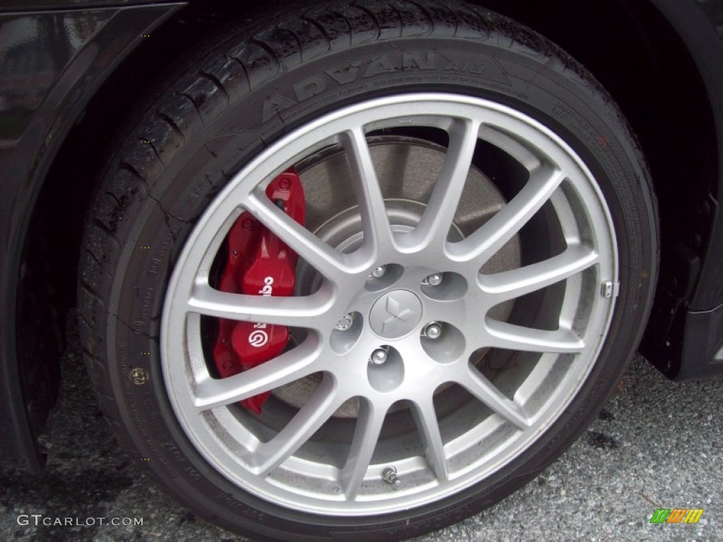 2011 Mitsubishi Lancer Evolution GSR Wheel Photo #54543546