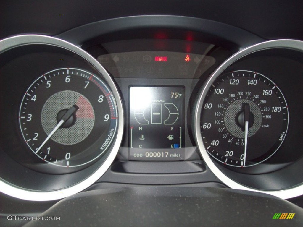 2011 Mitsubishi Lancer Evolution GSR Gauges Photo #54543654