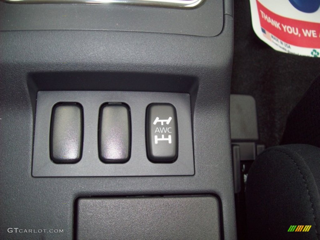 2011 Mitsubishi Lancer Evolution GSR Controls Photo #54543702