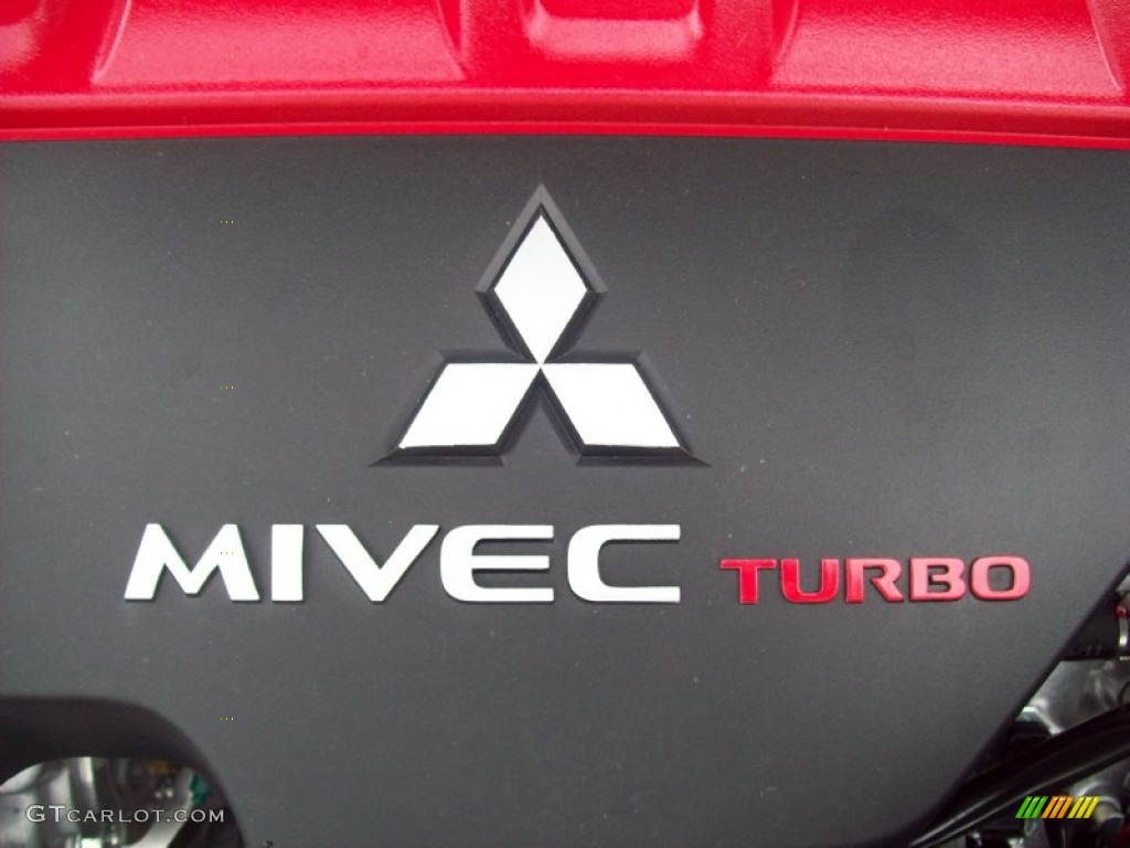 2011 Mitsubishi Lancer Evolution GSR 2.0 Liter Turbocharged DOHC 16-Valve MIVEC 4 Cylinder Engine Photo #54543781