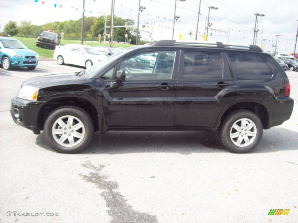 Kalapana Black 2011 Mitsubishi Endeavor LS Exterior Photo #54544401