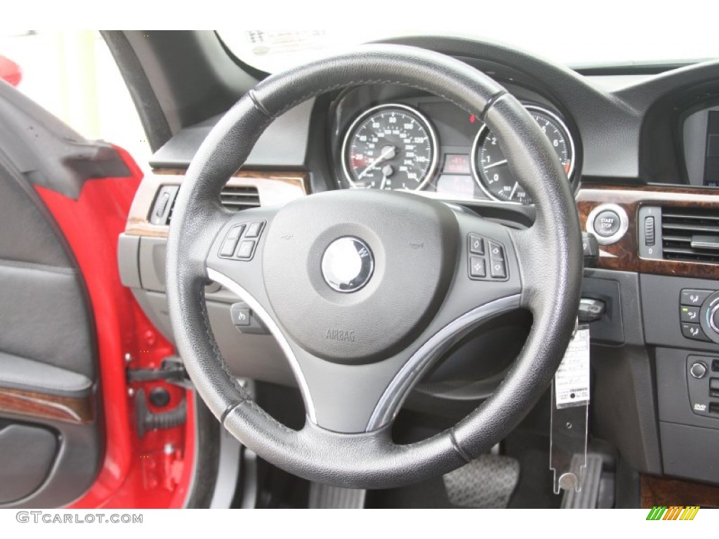 2007 3 Series 335i Convertible - Crimson Red / Black photo #30