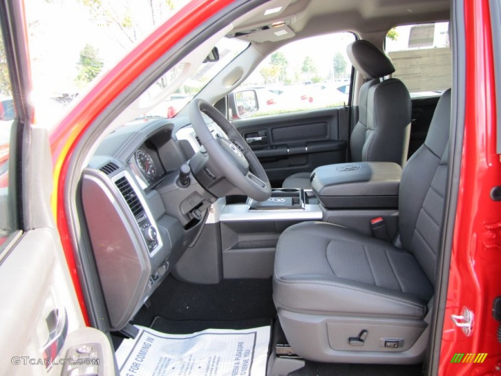 2012 Ram 1500 Sport Quad Cab - Flame Red / Dark Slate Gray photo #7