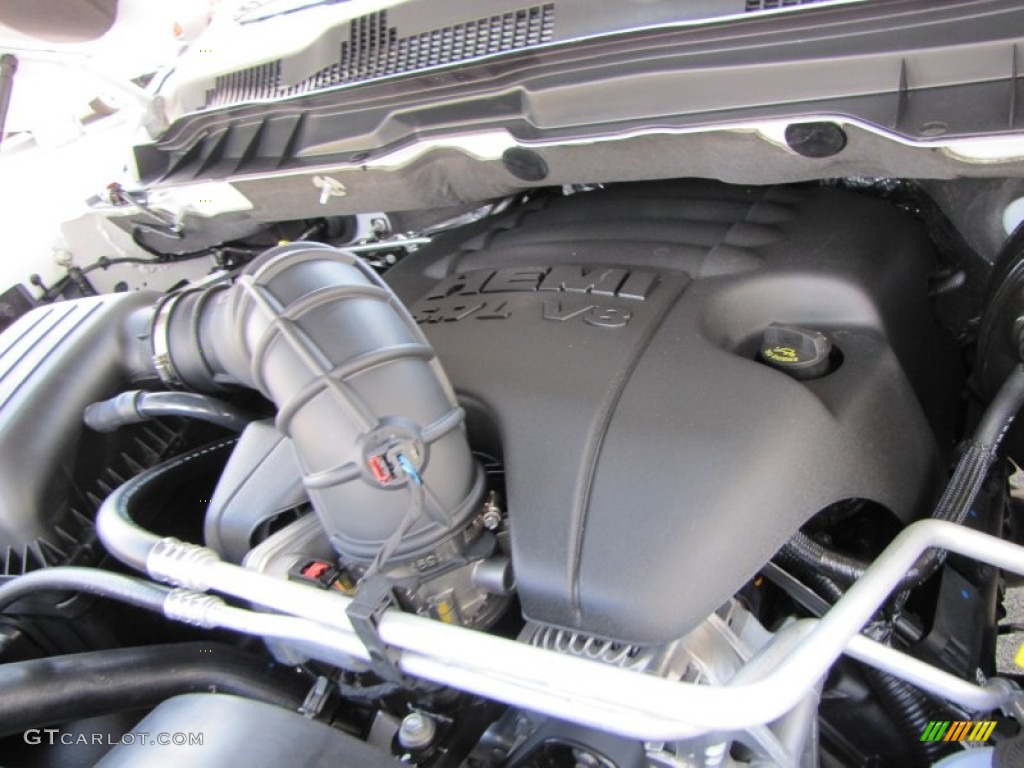 2012 Dodge Ram 1500 Express Quad Cab 5.7 Liter HEMI OHV 16-Valve VVT MDS V8 Engine Photo #54545529