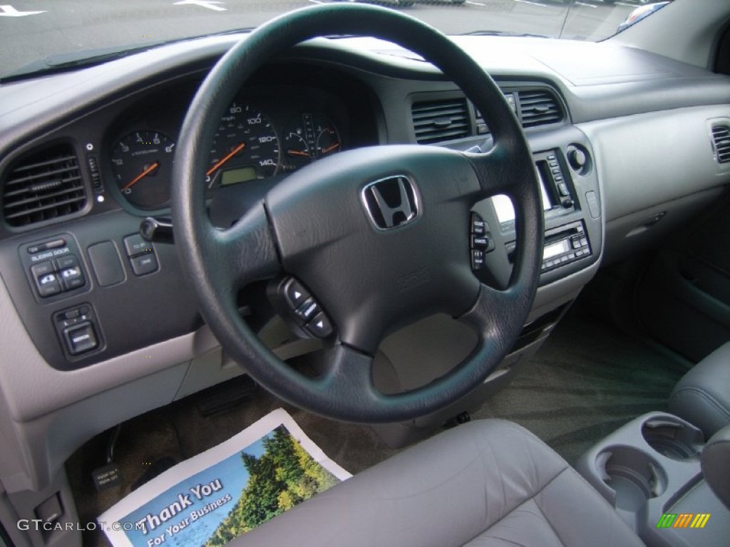 2003 Honda Odyssey EX-L Quartz Steering Wheel Photo #54545739