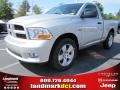 2012 Bright Silver Metallic Dodge Ram 1500 Express Regular Cab  photo #1