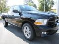 2012 Black Dodge Ram 1500 Express Quad Cab  photo #4