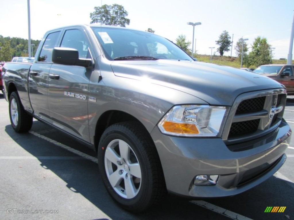 Mineral Gray Metallic 2012 Dodge Ram 1500 Express Quad Cab Exterior Photo #54546047
