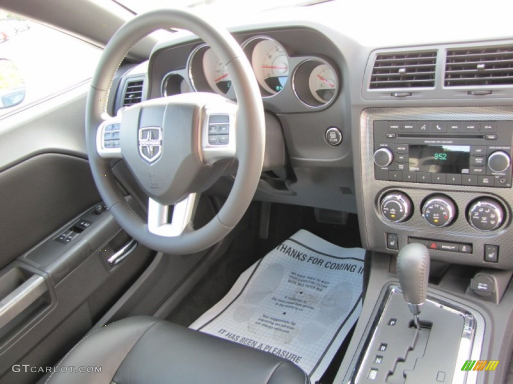 2012 Dodge Challenger R/T Classic Dark Slate Gray Dashboard Photo #54546795