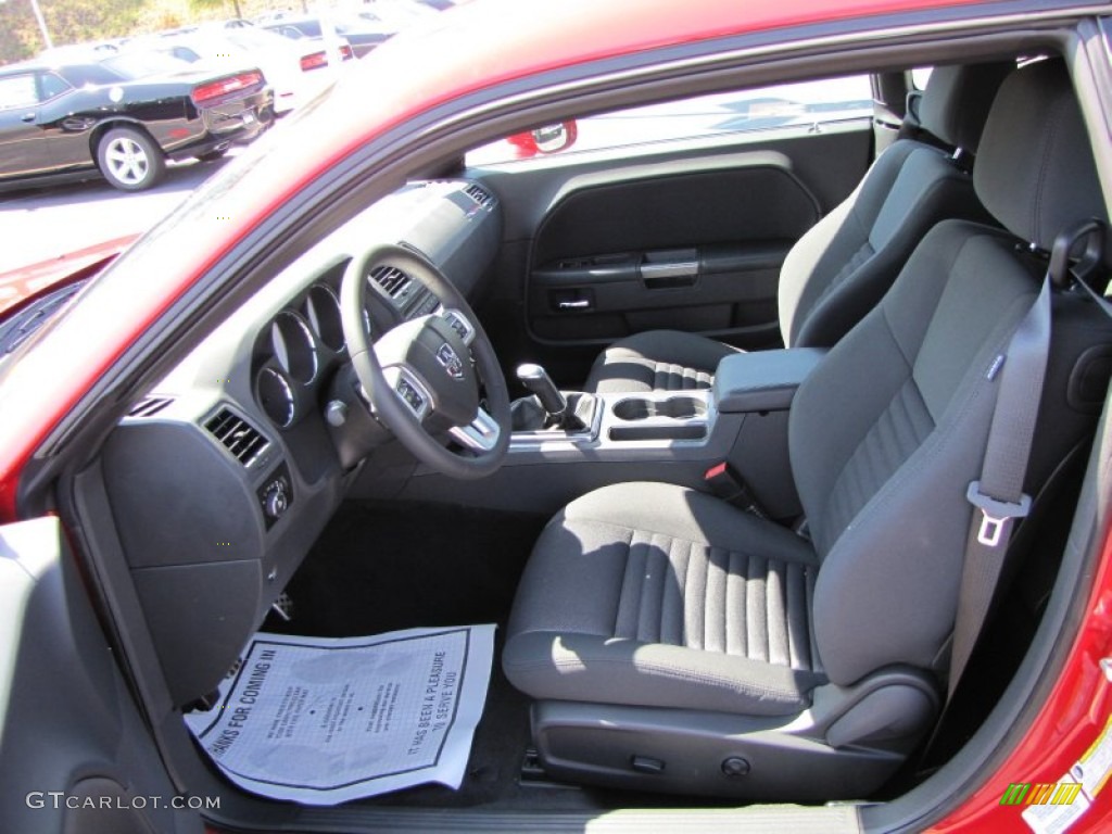 Dark Slate Gray Interior 2012 Dodge Challenger R/T Photo #54547115