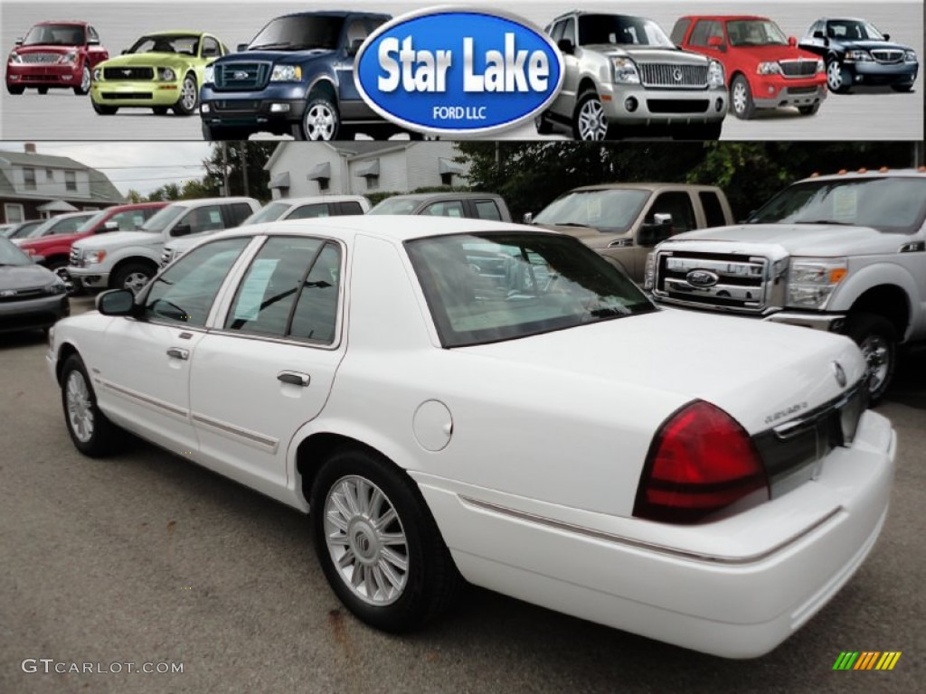 2011 Grand Marquis LS Ultimate Edition - Vibrant White / Light Camel photo #7