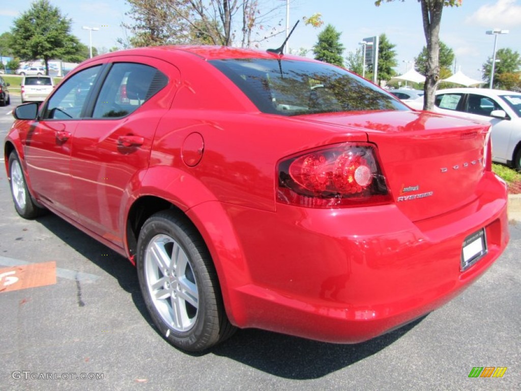 Redline 2-Coat Pearl 2012 Dodge Avenger SXT Exterior Photo #54548016