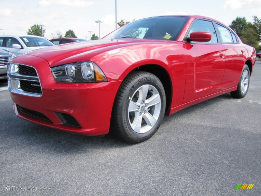 Redline 3-Coat Pearl 2012 Dodge Charger SE Exterior Photo #54548121